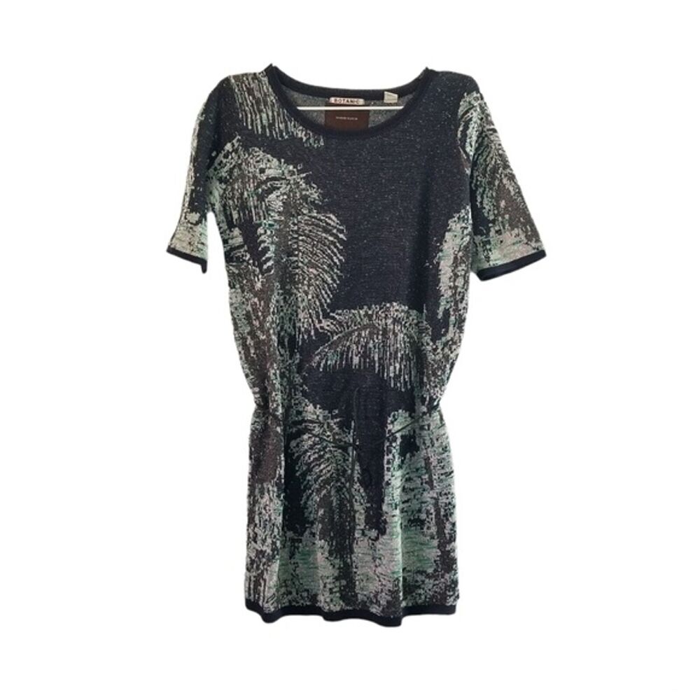 Maison Scotch Botanic Green Blue Dress size SMALL